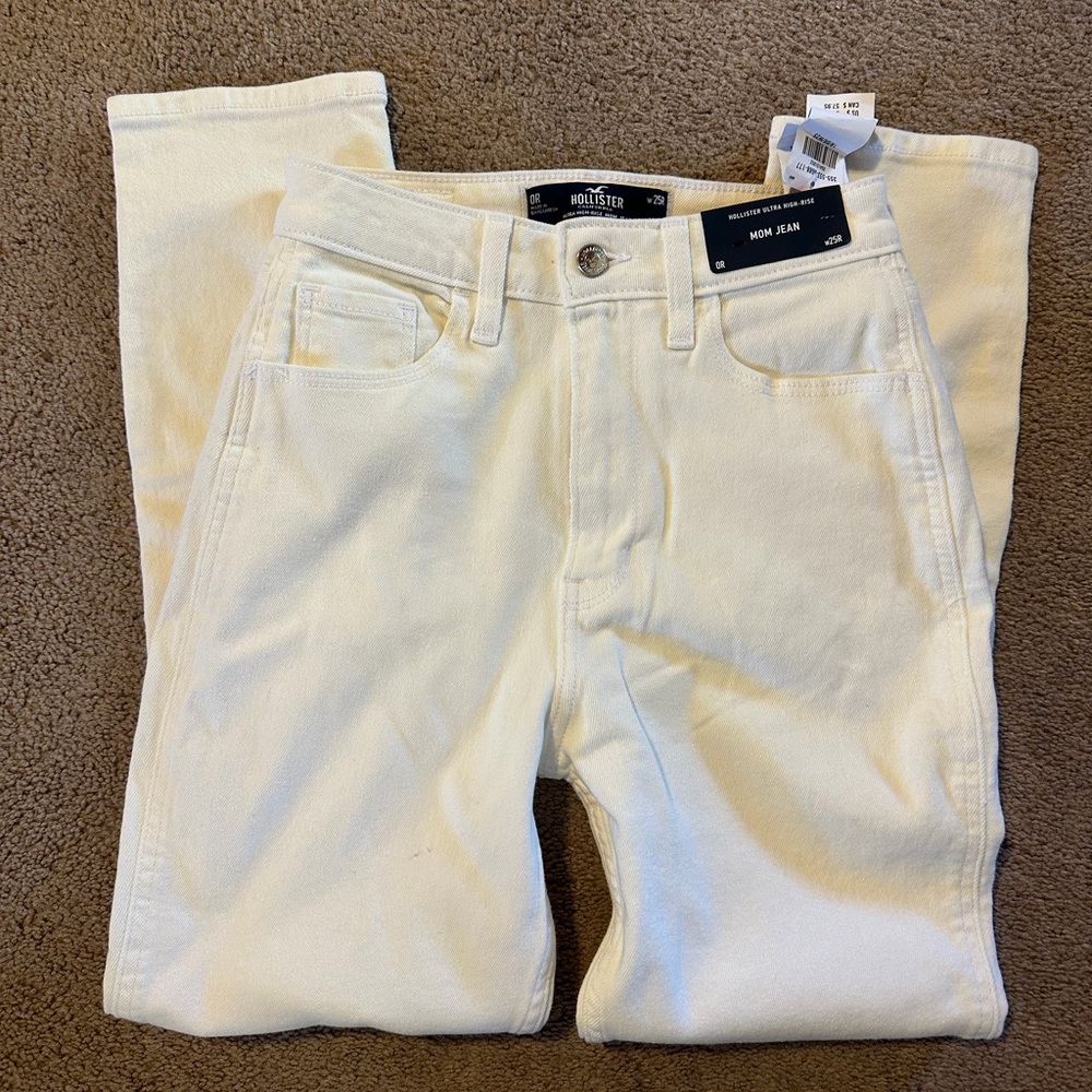 NWT Hollister Mom Jeans